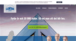 Desktop Screenshot of llentab.se